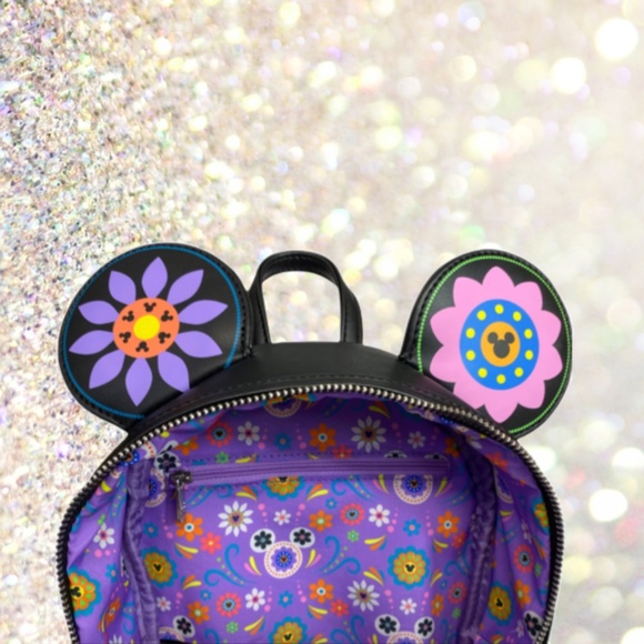 Loungefly Disney Minnie Mouse Sugar Skull Cosplay Mini Backpack main image 5
